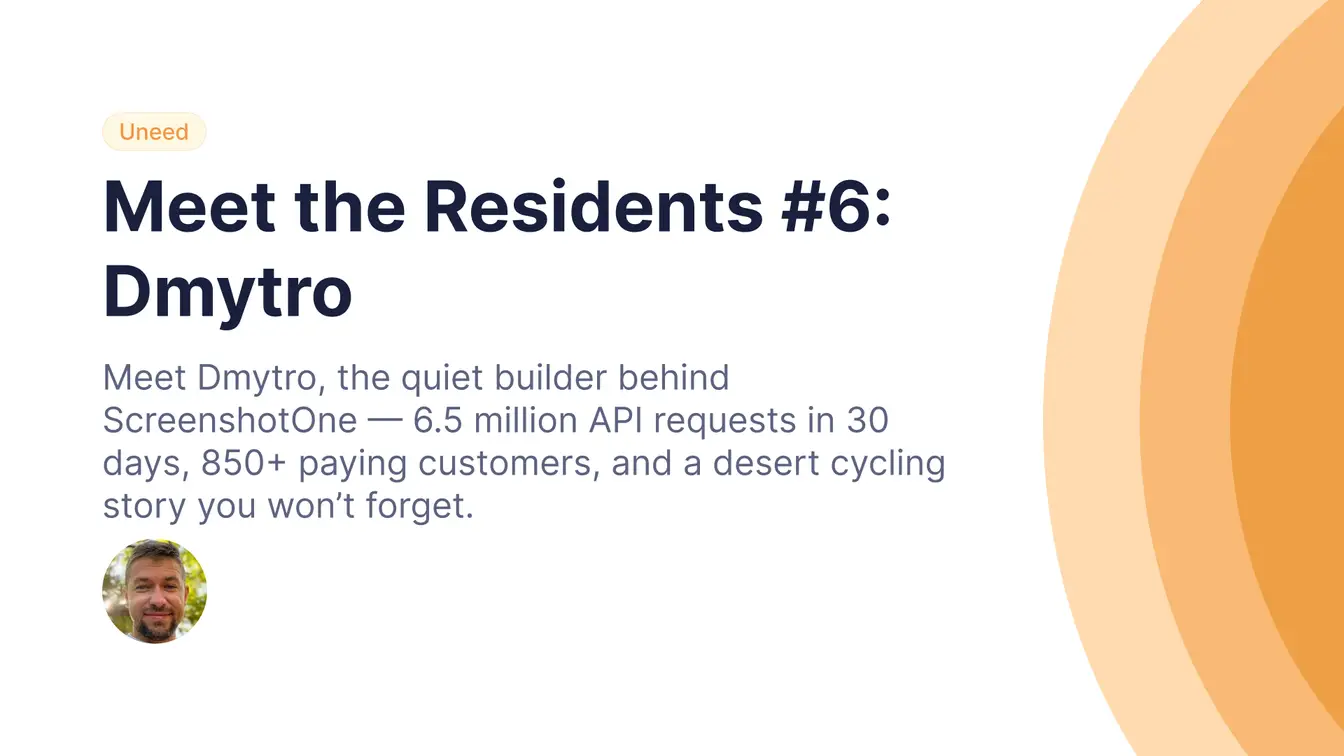 Meet the Residents #6: Dmytro Krasun ๐บ๐ฆ