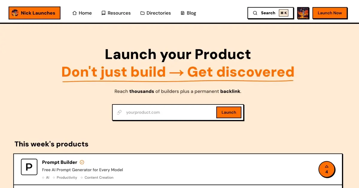 Nick Launches product image