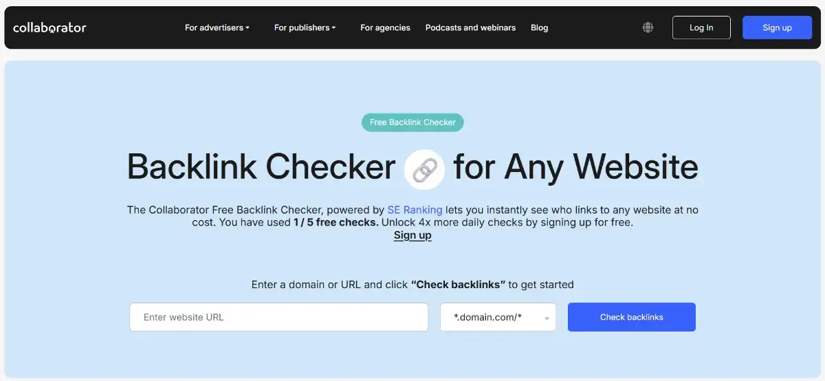 Collaborator Backlink Checker image number 11