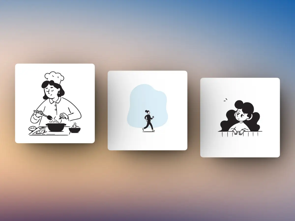 Notion style illustration generator image number 11